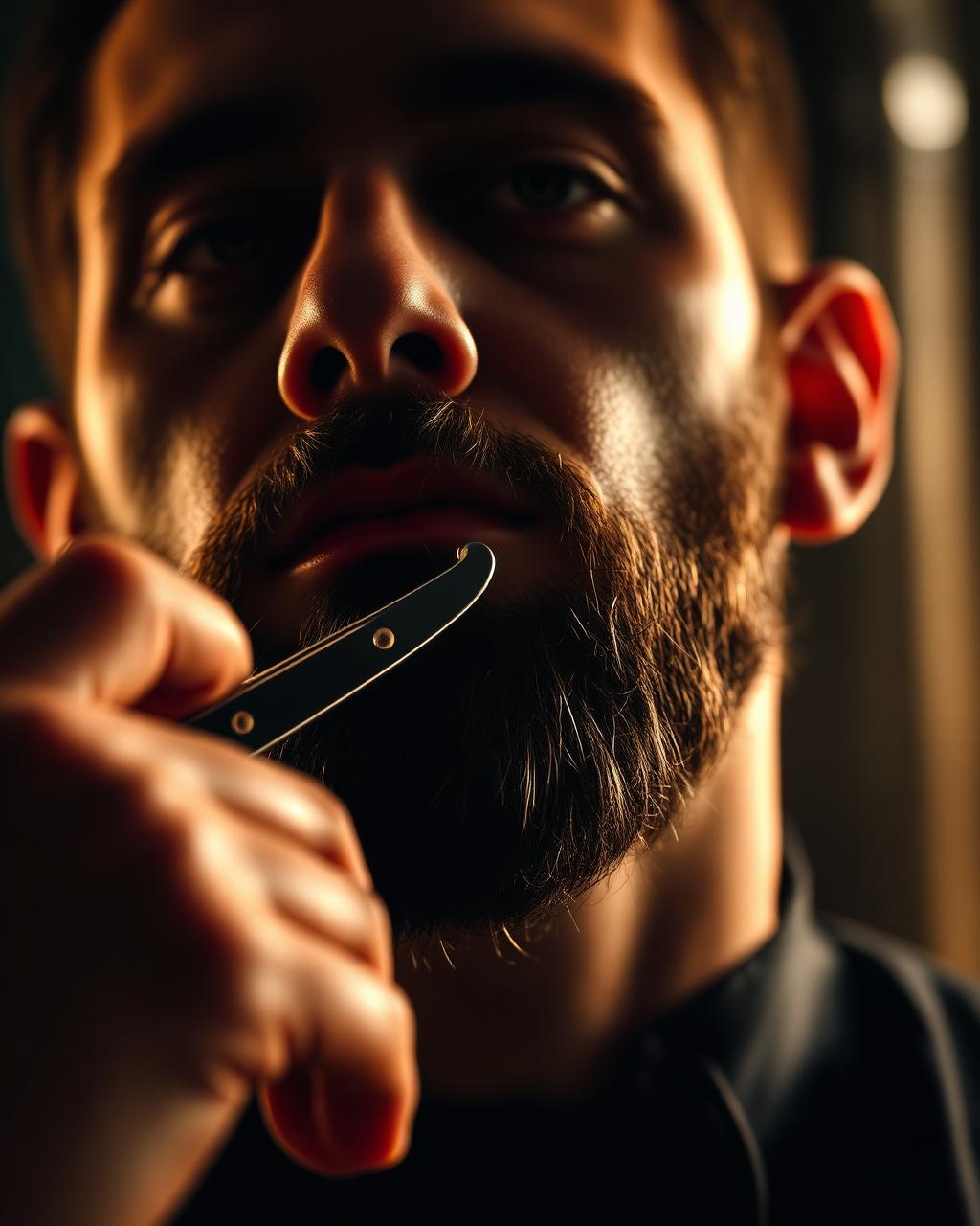 Beard sculpting